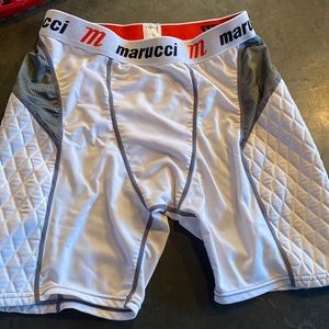 Marucci youth large sliding shorts for baseball